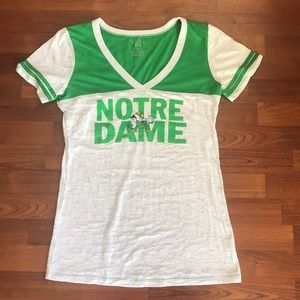 Notre Dame Women’s cut shirt